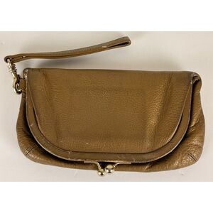 HOBO Copper Metallic Color Leather Fold in Clutch Fold in Wristlet